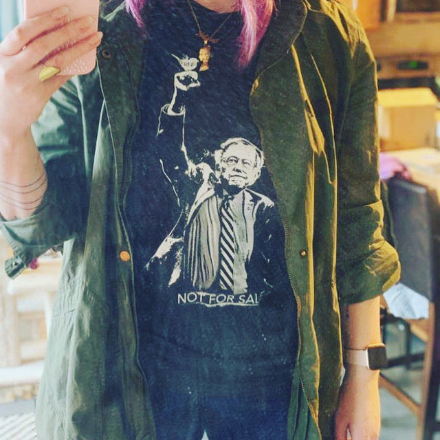 Bernie Sanders Not For Sale T shirt