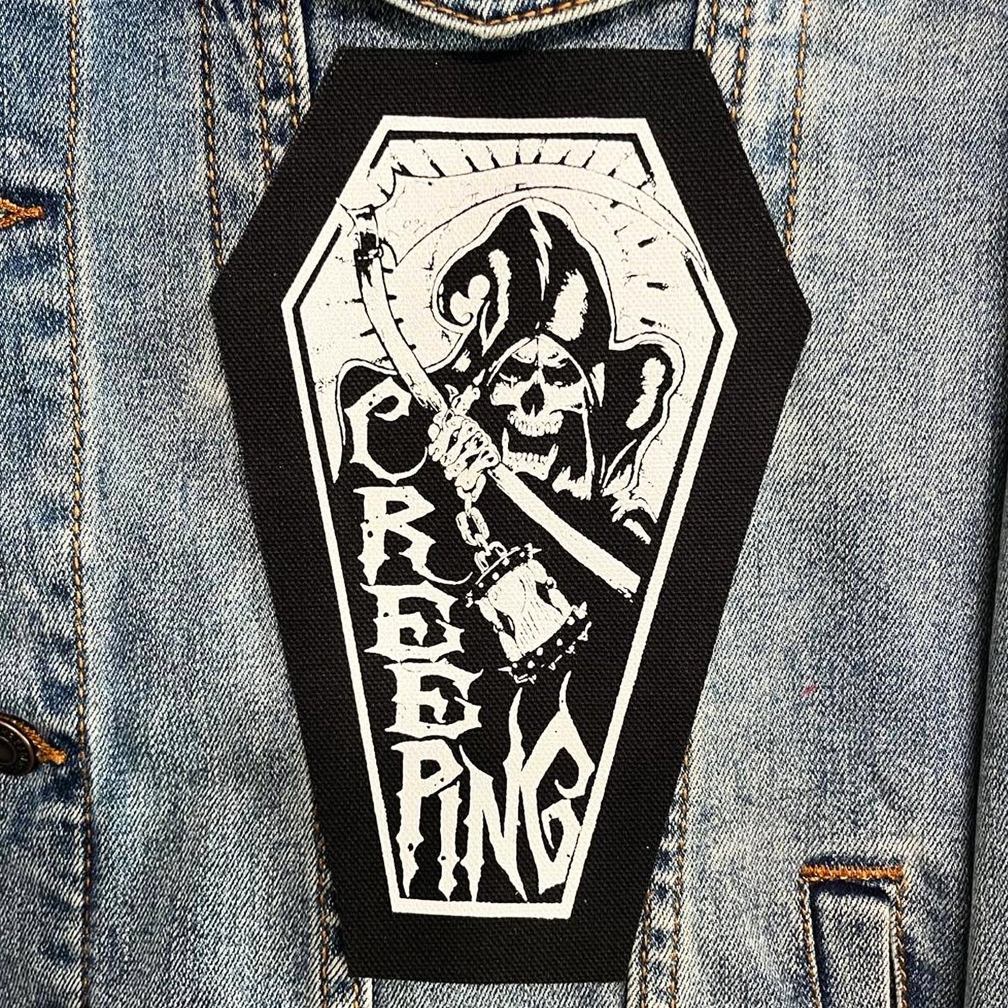 Creeping Death Coffin Patch
