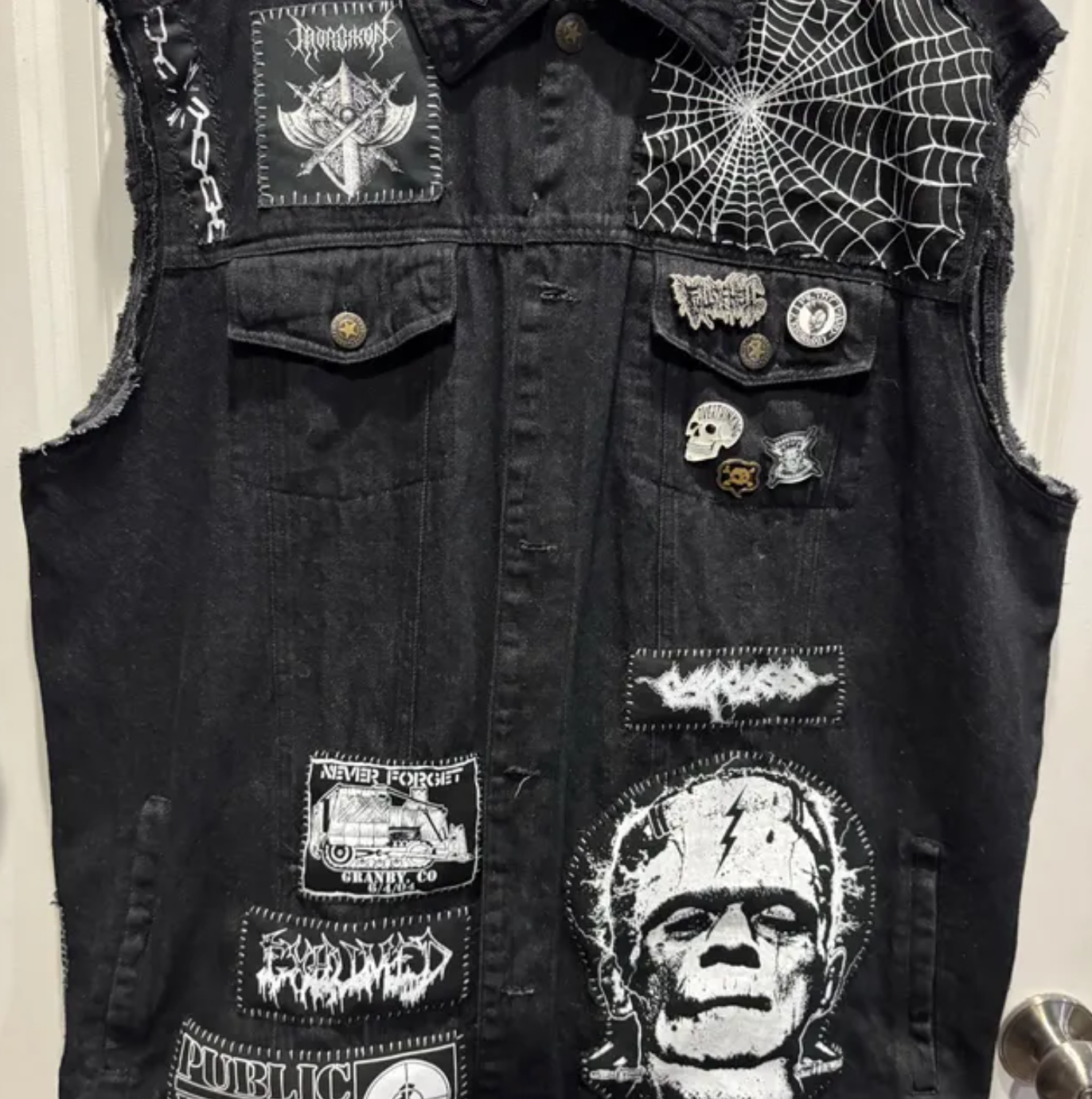 Frankenstein Don't Wake Back Patch
