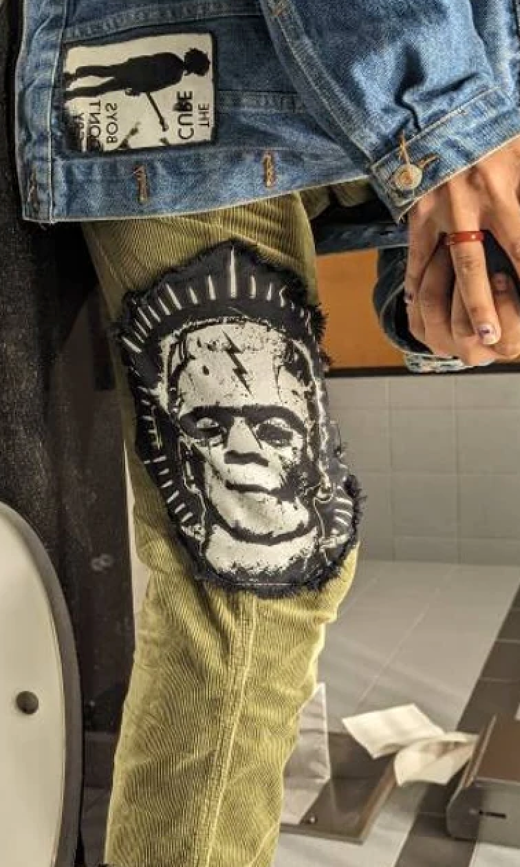 Frankenstein Don't Wake Back Patch