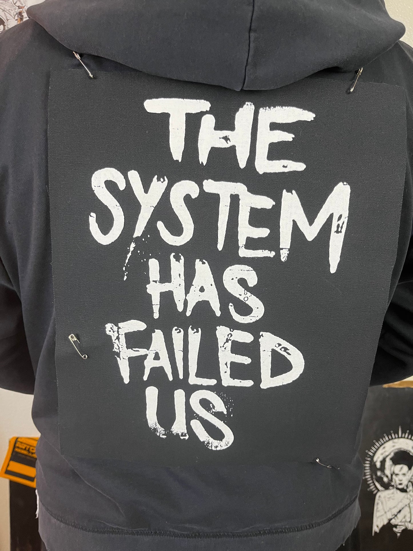 Anti Establishment Punk Patch The System Has Failed Us