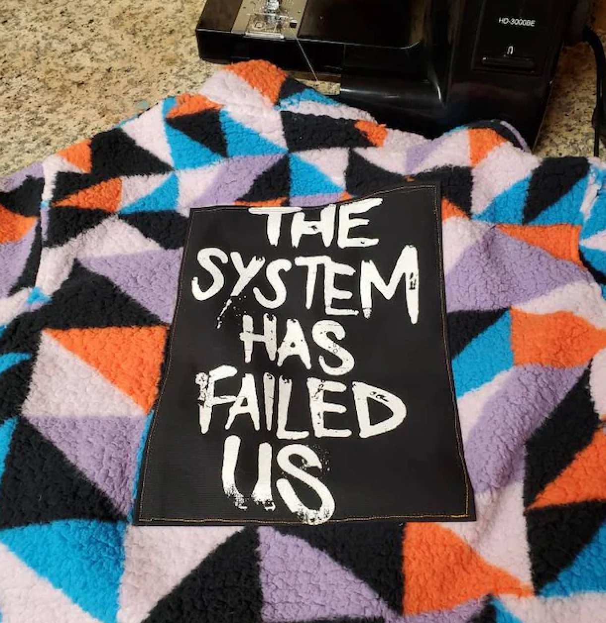 Anti Establishment Punk Patch The System Has Failed Us