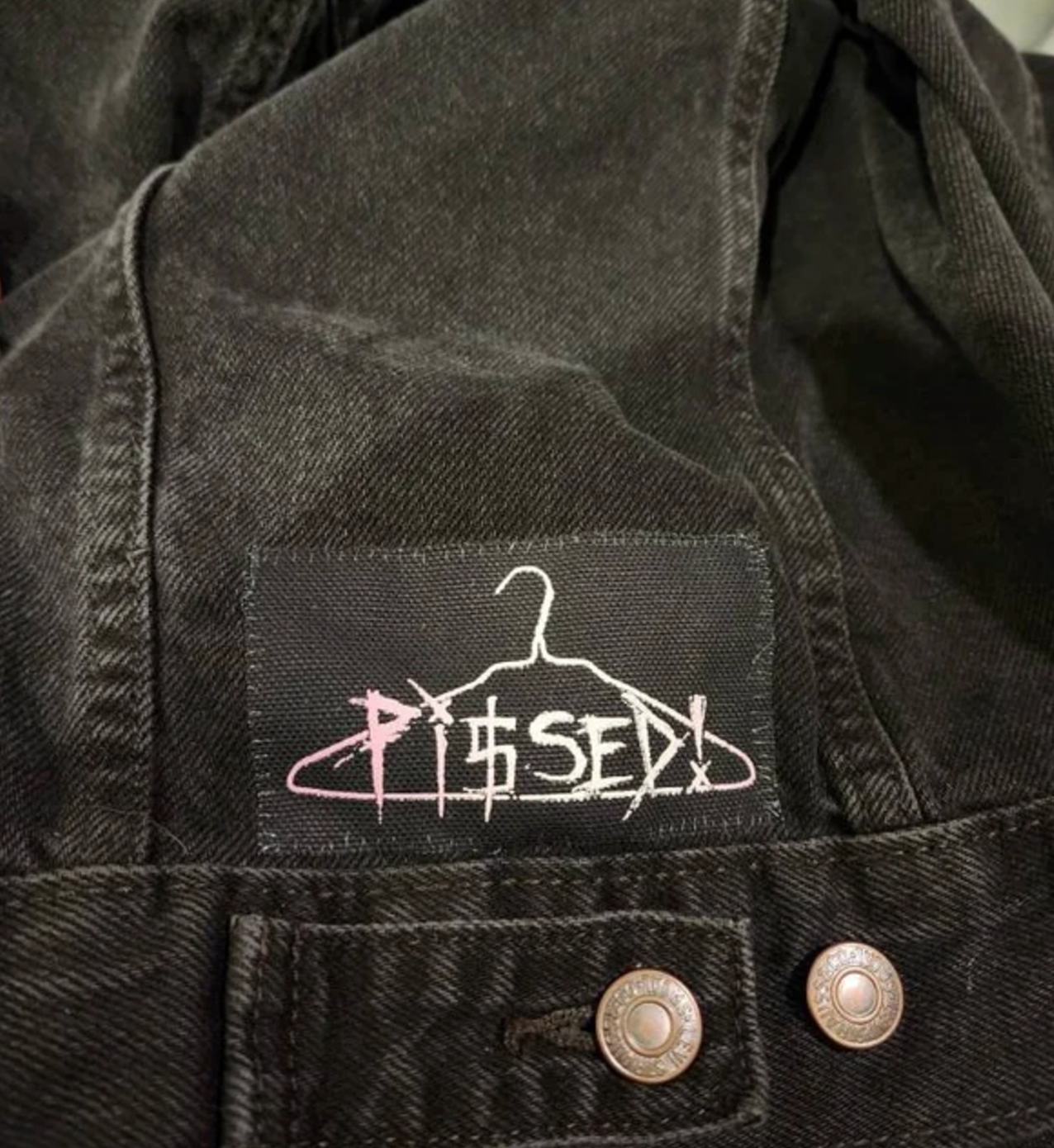Pissed Pro Choice Punk Patch