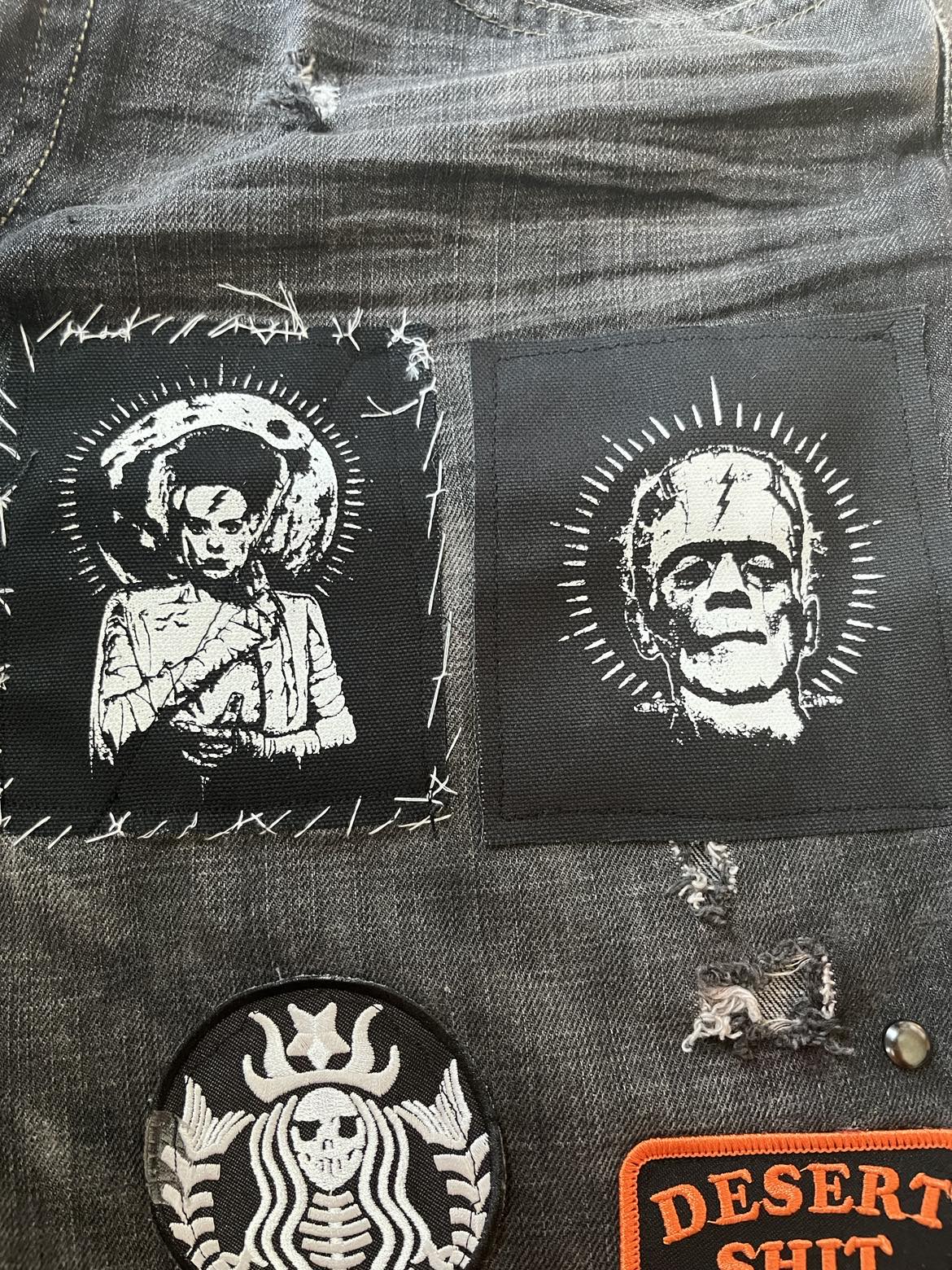 The Bride Of Frankenstein Patch
