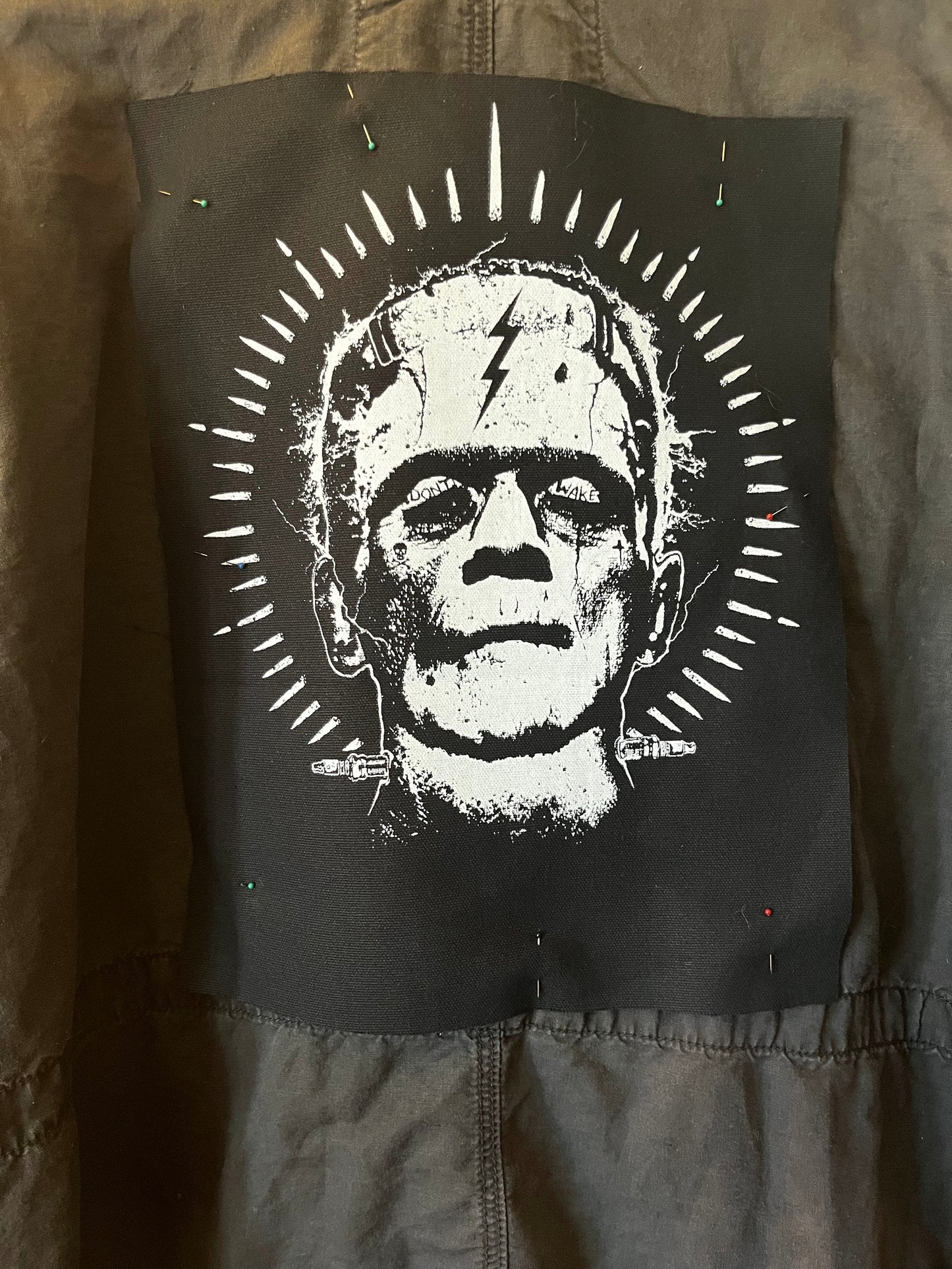 Frankenstein Don't Wake Back Patch