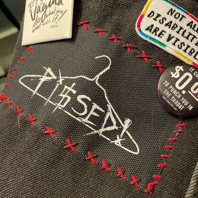Pissed Pro Choice Punk Patch