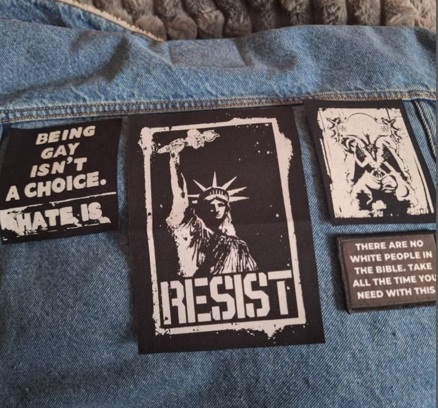 Resist Liberty Small Patch