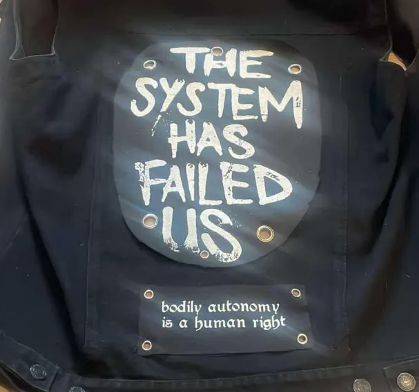 Anti Establishment Punk Patch The System Has Failed Us