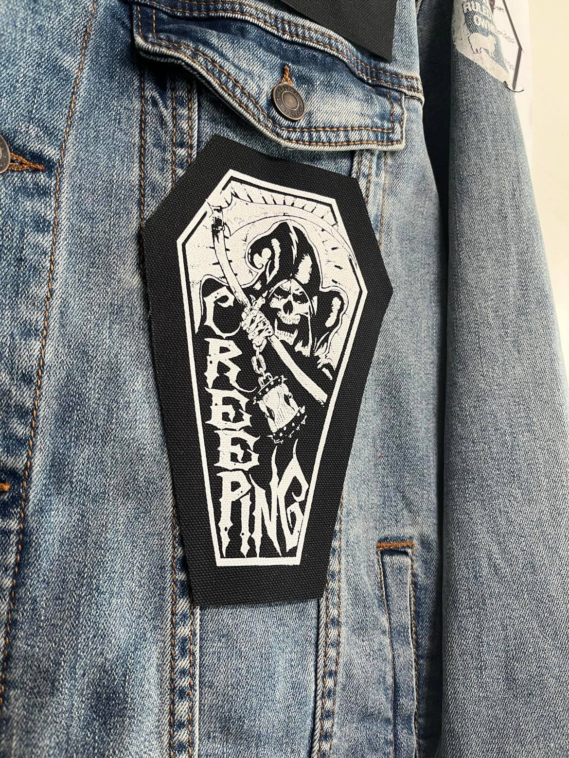 Creeping Death Coffin Patch