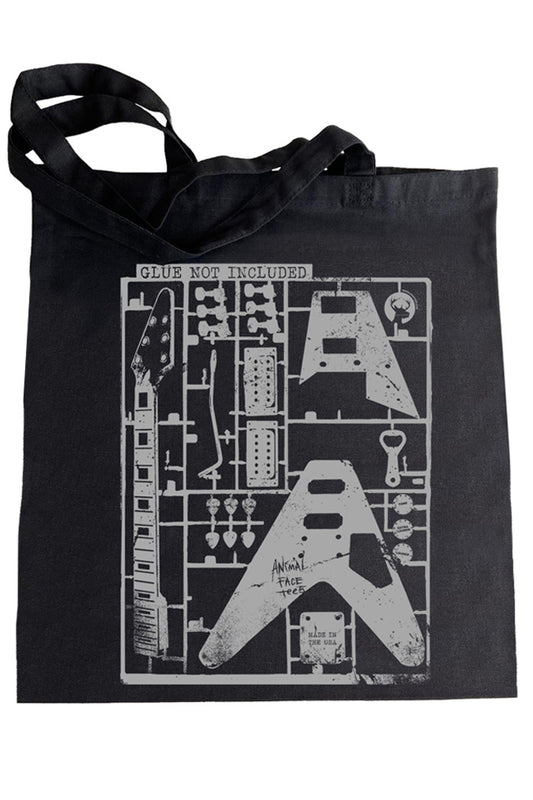Guitar Parts Graphic Tote Bag