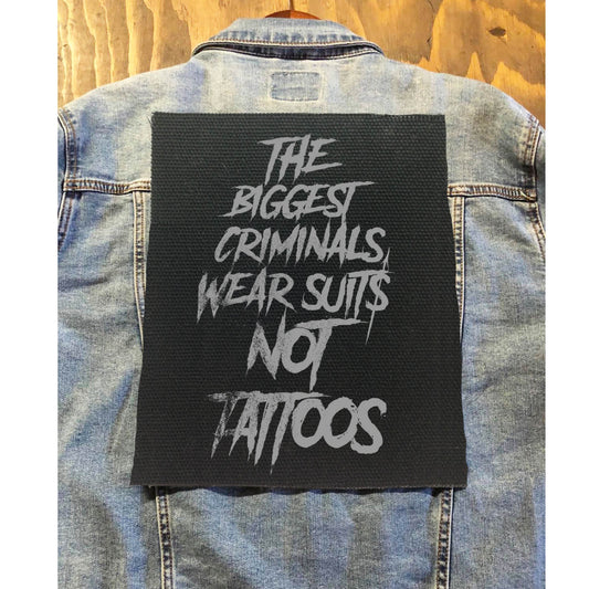 Fuck the Oligarchy Back Patch