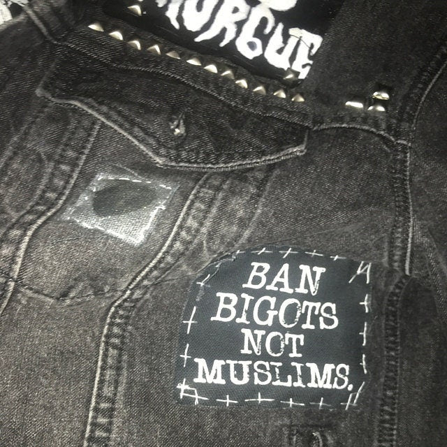 Ban Bigots Not Muslims Patch