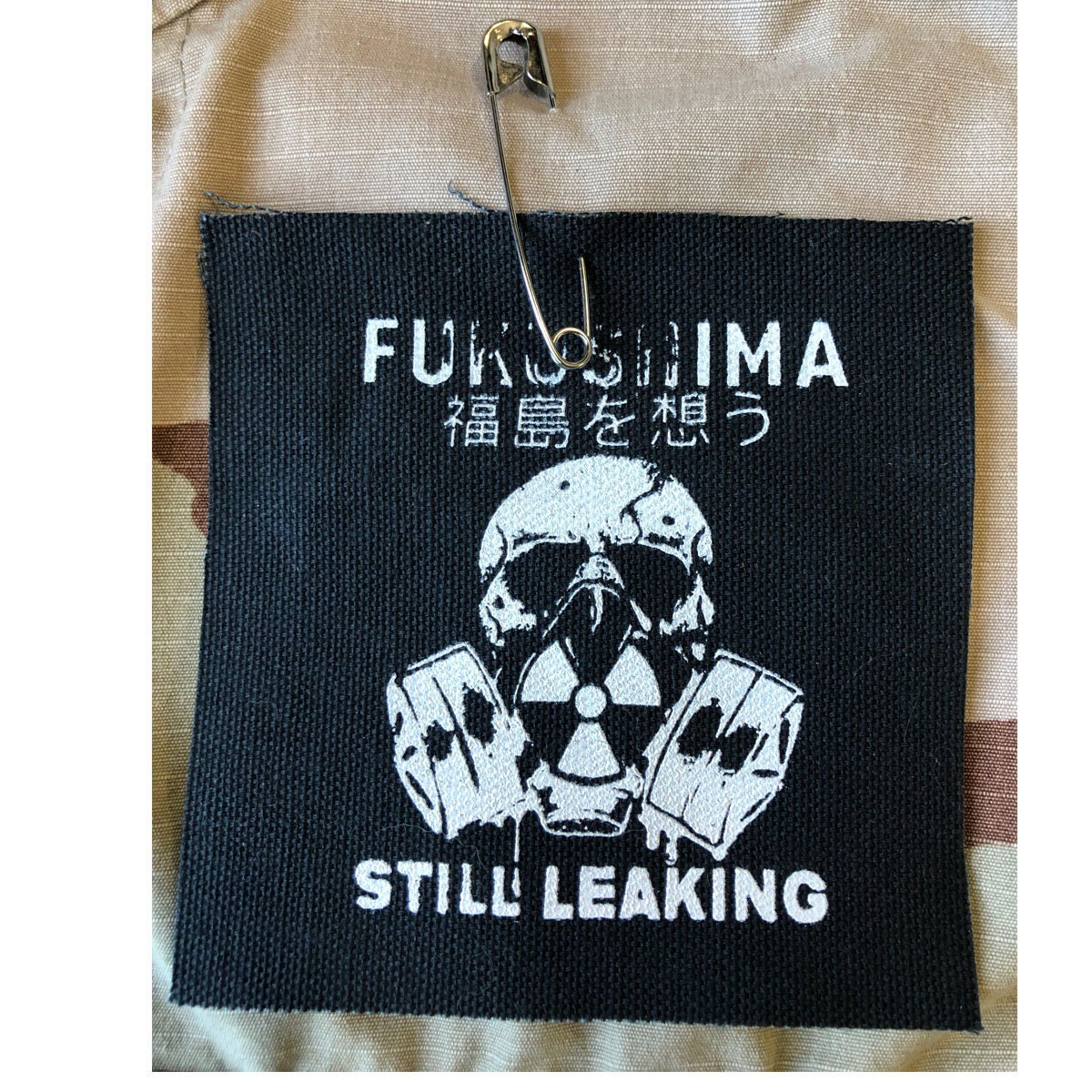 Fukushima Anti-Nuclear Punk Patch