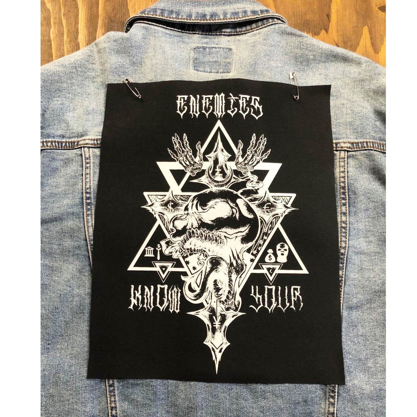 Know Your Enemies Skull Patch