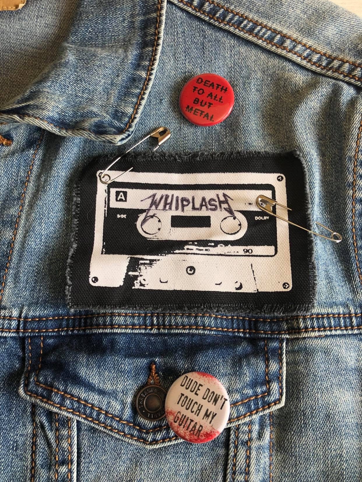 Cassette Tape Patch, 80"s Patch, Music Patch, DIY Crafts