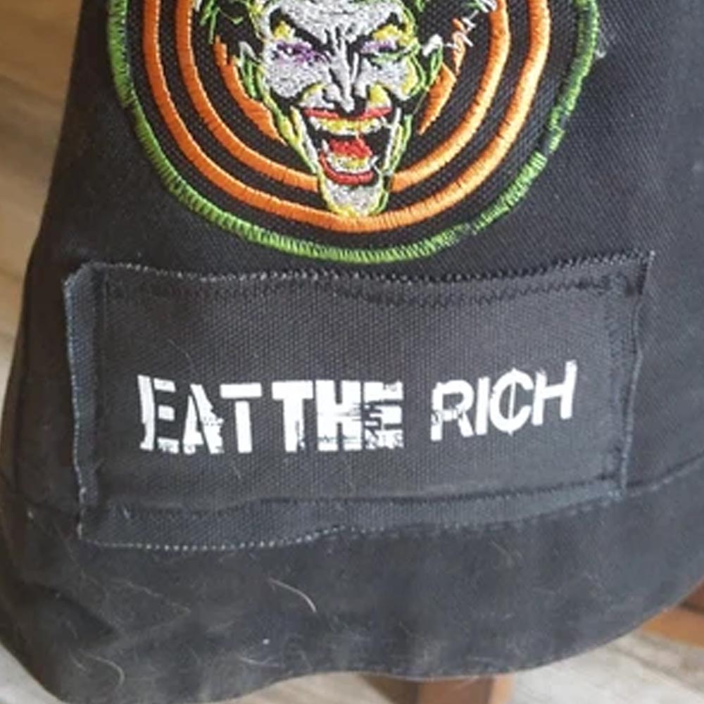 Eat The Rich Punk Patch