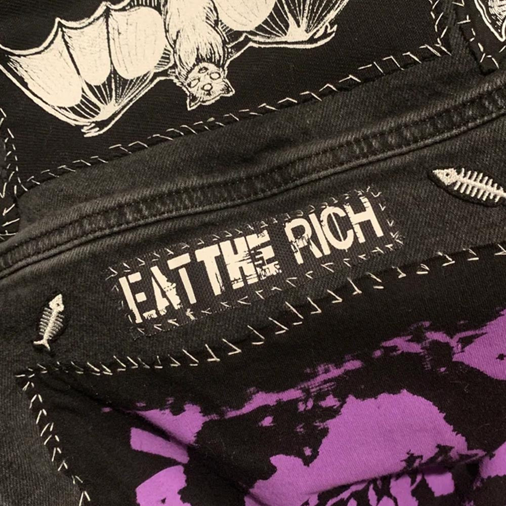 Eat The Rich Punk Patch