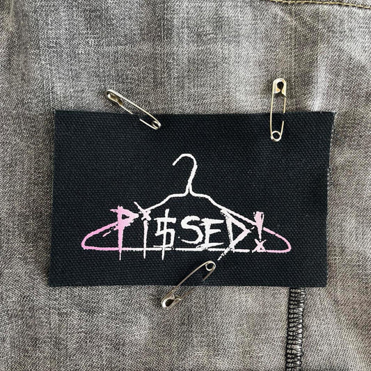 Pro Choice Pissed Punk Patch