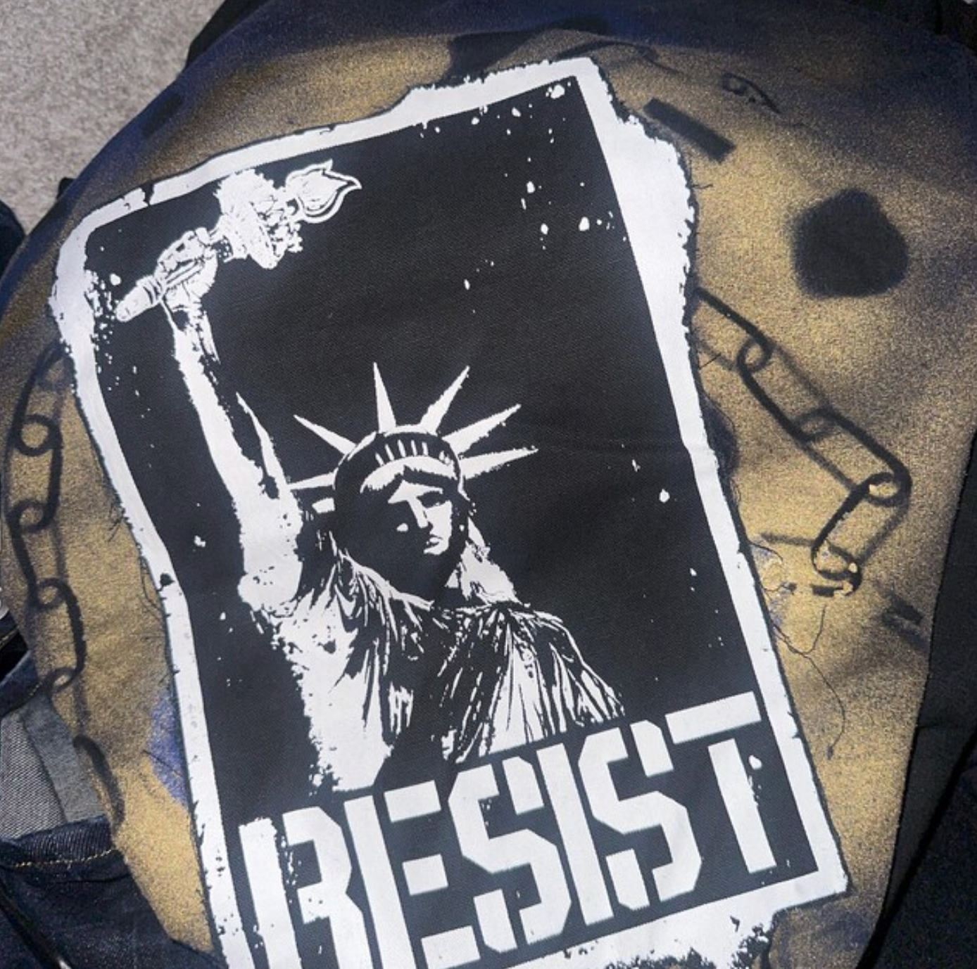 Liberty Resist Patch Back Patch