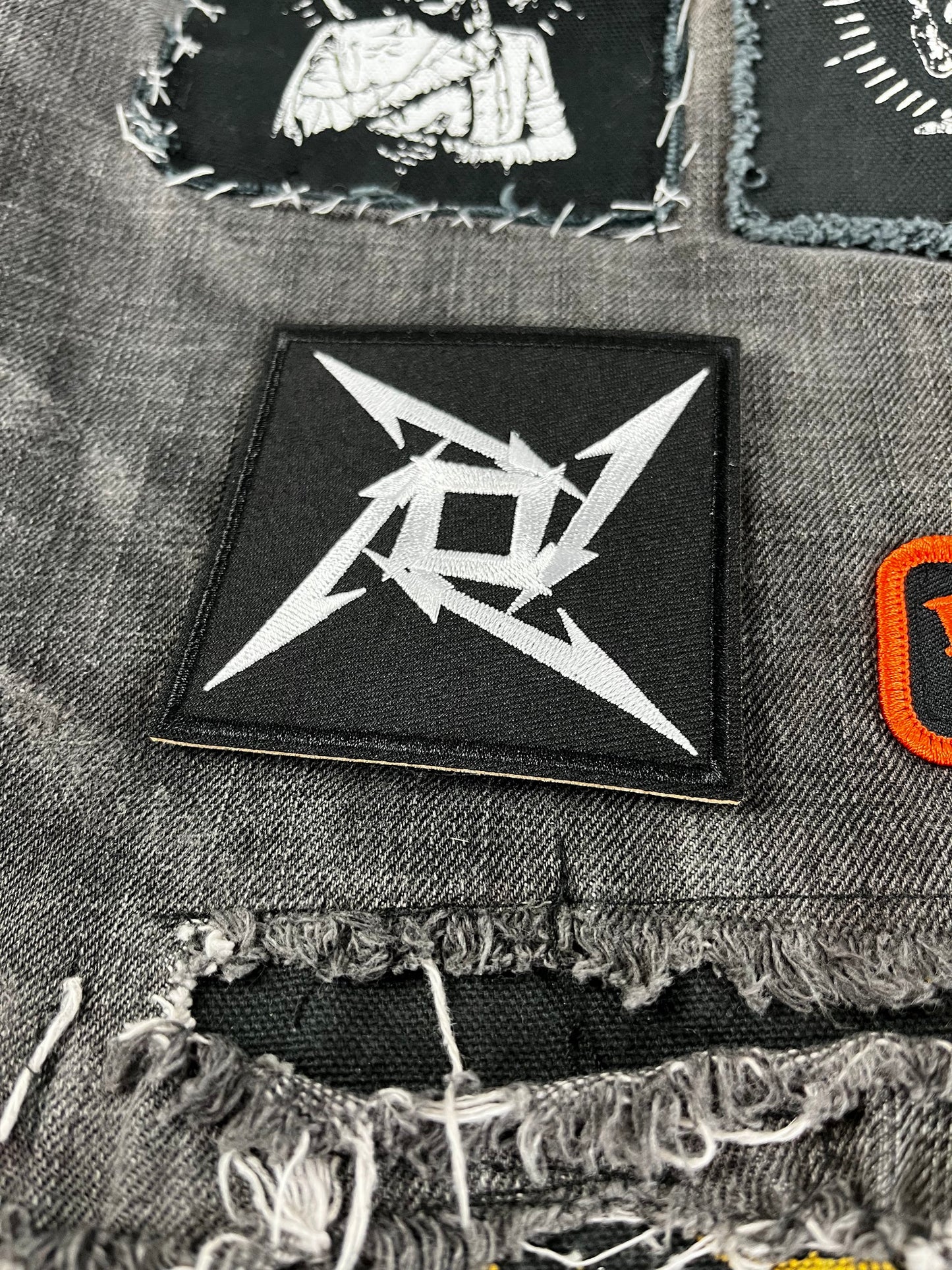 Metallica Band Iron on Embroidery Patch