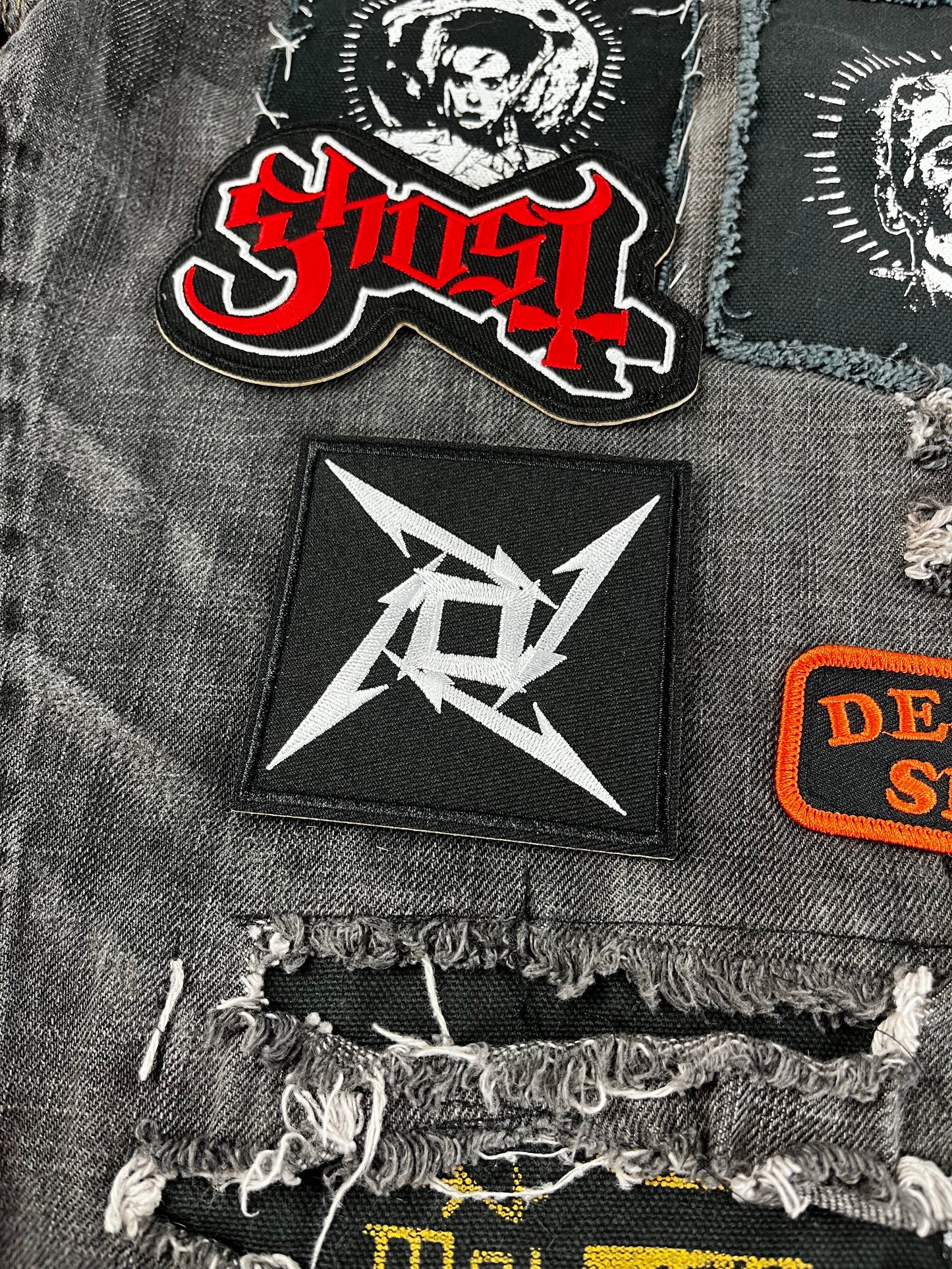 Metallica Band Iron on Embroidery Patch