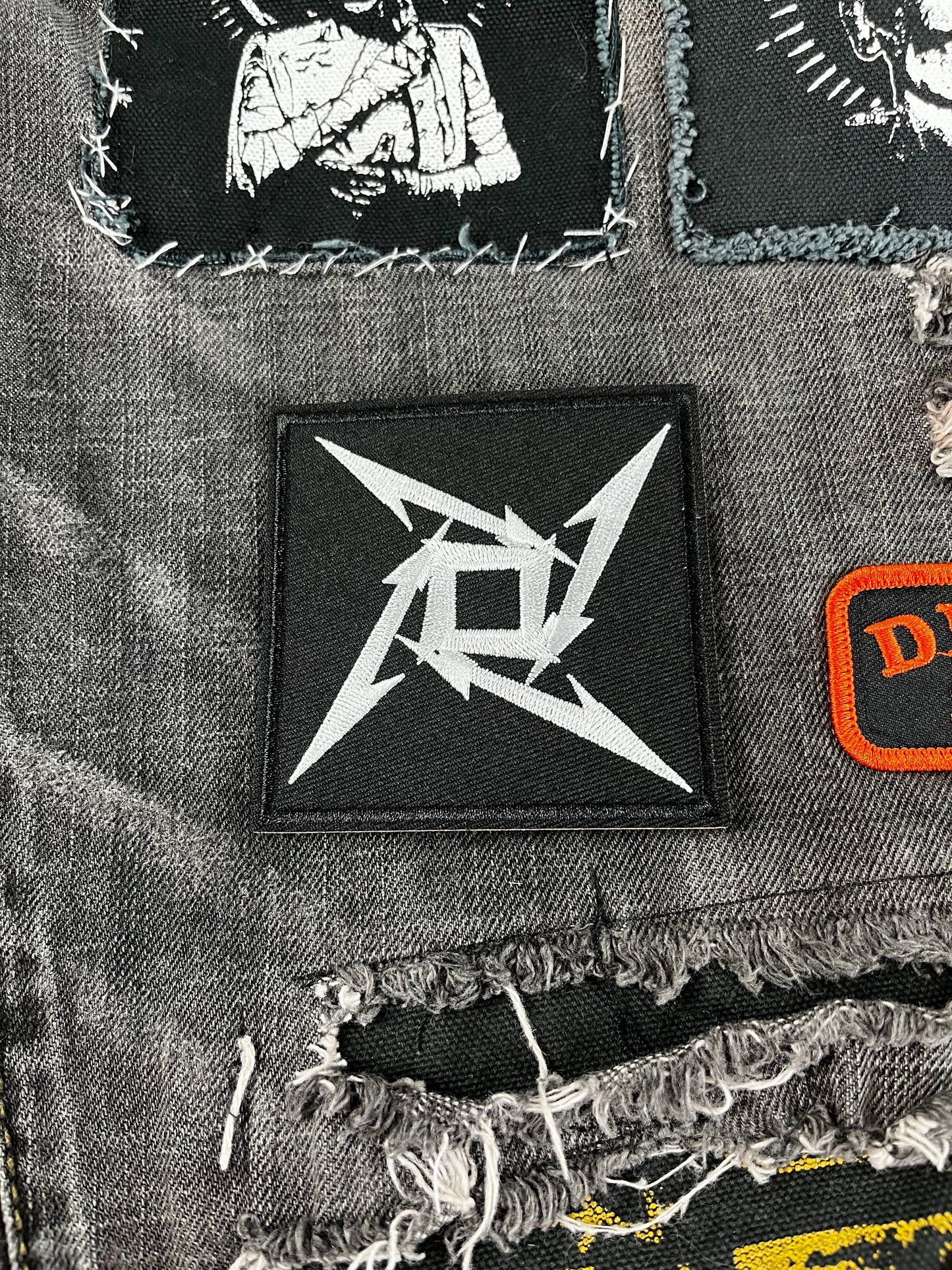 Metallica Band Iron on Embroidery Patch