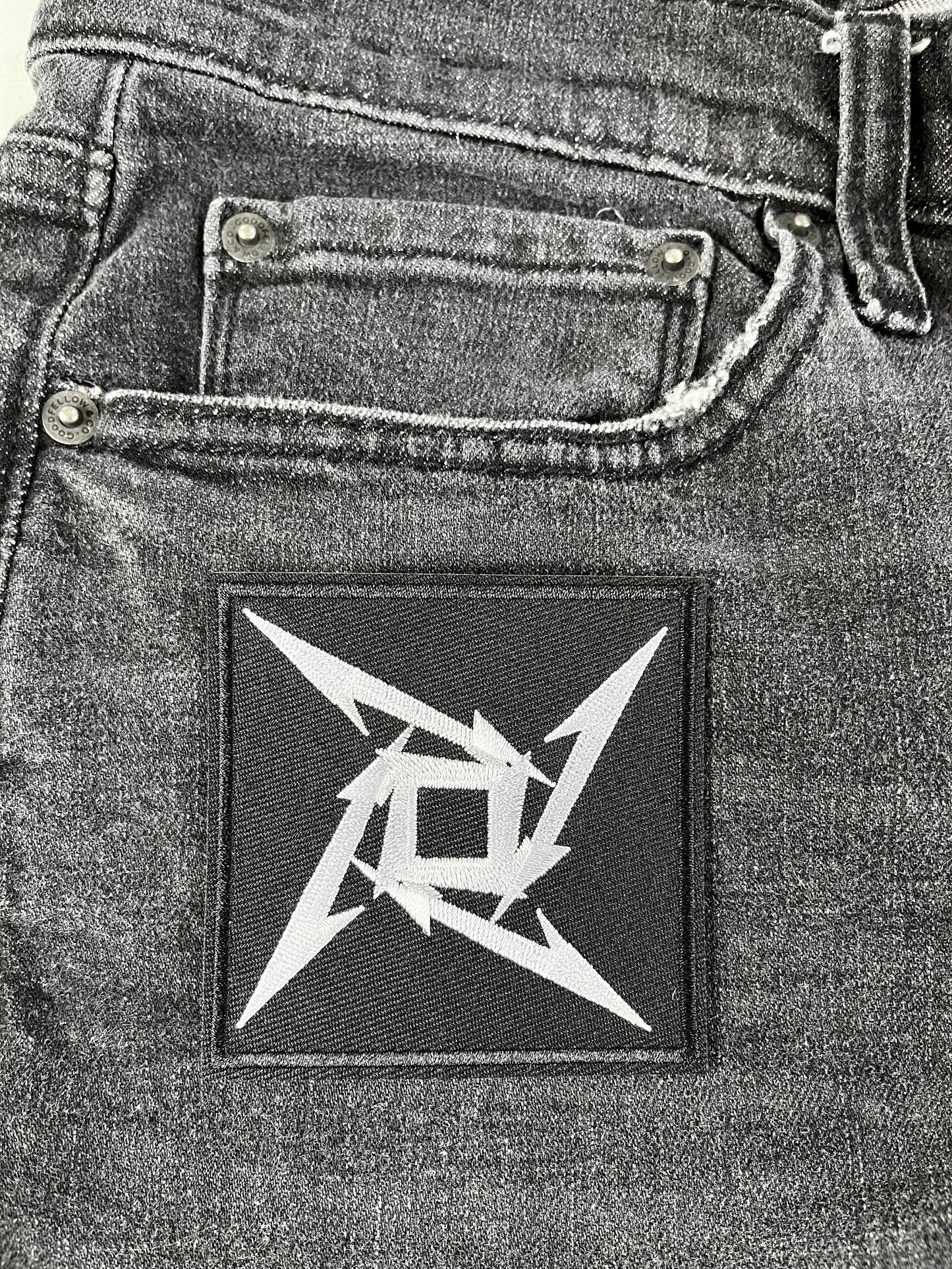 Metallica Band Iron on Embroidery Patch