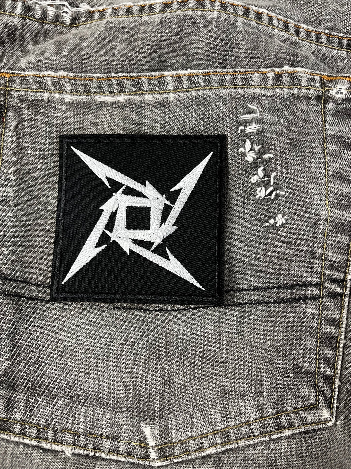 Metallica Band Iron on Embroidery Patch