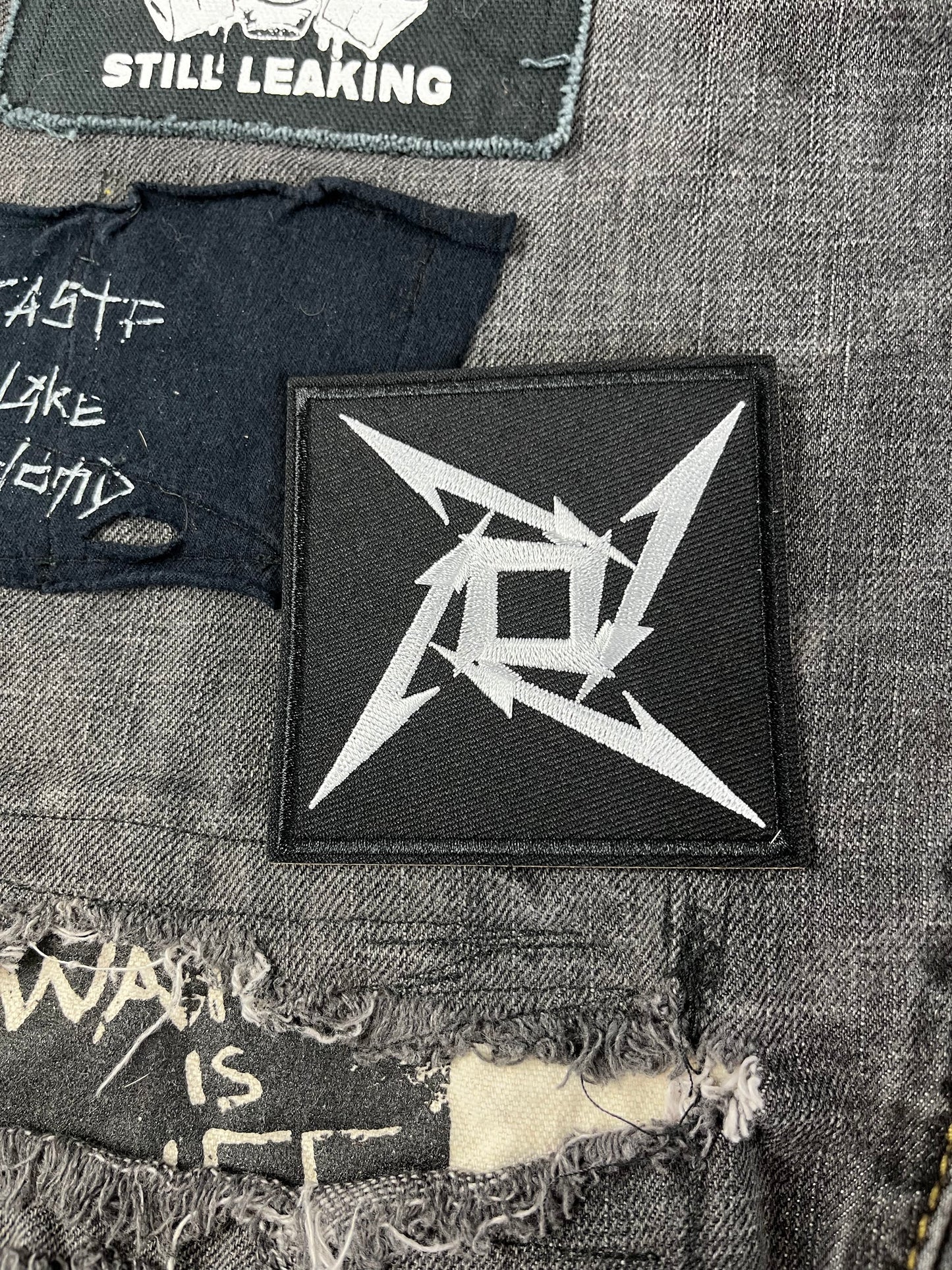 Metallica Band Iron on Embroidery Patch