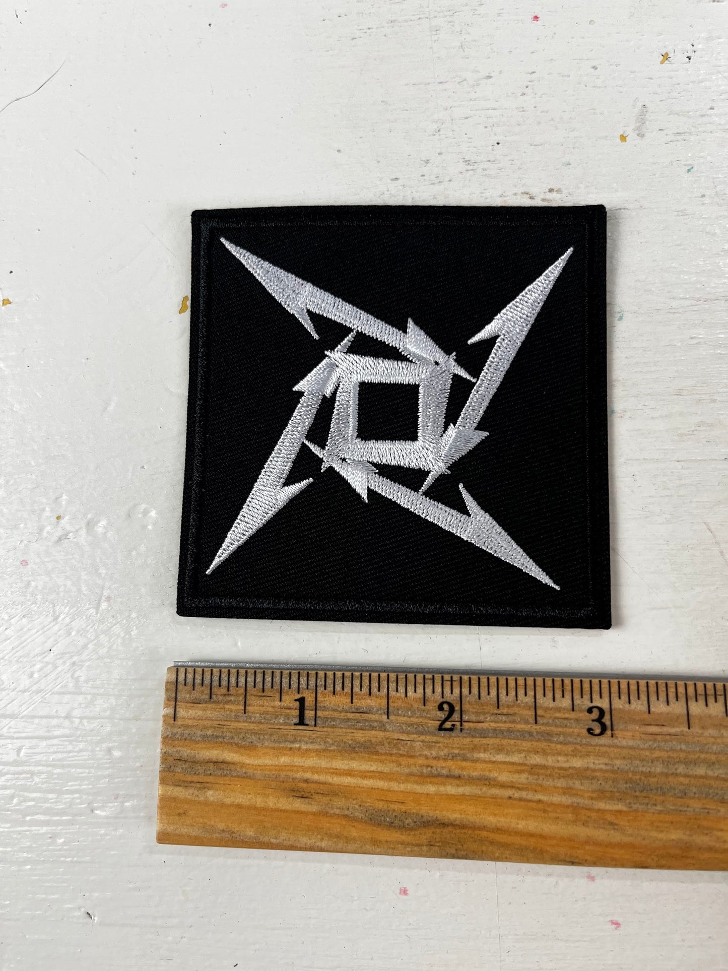 Metallica Band Iron on Embroidery Patch