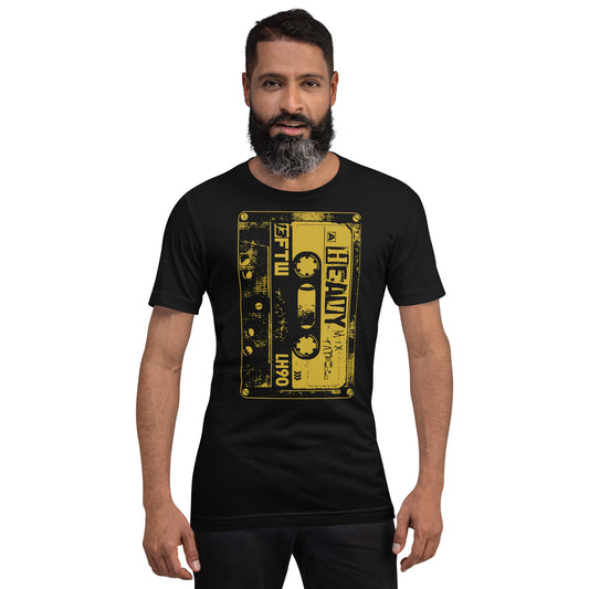 Vintage Cassette Tape Heavy Unisex t-shirt